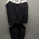 Two Piece Workout Sets For Women Tank Top Matching High Waist Booty Lifting Shorts Gym Yoga Active Wear Outfits Medium, Black 