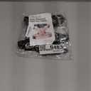 Timos Dog Harness, 3 Snap Buckles No-Pull Soft Padded Dog Vest with 2 Metal Leash Clips, Adjustable Reflective No Choke Pet Harness with Easy Control Handle for Small Dogs,Black, (Small (Pack of 1)