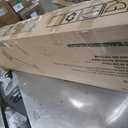 Plank+Beam 60 Inch Dining Bench for Dining Room, Bench for 72 Inch Table Kitchen Dining Seat, Wooden Outdoor Bench, Solid Wood Entryway Bench, Black Wirebrush