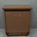 BIGBATBOX Wooden Bat House for Outdoors - Clean Your Backyard from Mosquitoes - Proven Box Kit to Attract Bats