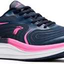 Women's Orthopedic Slip On Road Running Shoes: Comfort Plantar Fasciitis Hammer Toes Arch Support Heel Spur Neuropathy Walking Shoes, High Arch Biking Leisure Trail Sneakers Rose Size 8