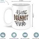 Nanny Gifts Christmas from Grandchildren 11oz Mug, Mothers Day Gifts for Nanny, Grandma Birthday Gift Ideas, Best Nannies Ever Coffee Mug