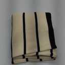 PRETTYGARDEN Women's 2024 Summer Dress Sleeveless Tank Bodycon Dresses Casual V Neck Striped Ribbed Knit Midi Dresses（Beige, Large)