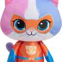 Just Play Disney Junior SuperKitties Small Plush Stuffed Animal, Buddy, Kitten, Kids Toys for Ages 2 Up
