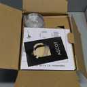 ASCOT Electric Kettle, Stainless Steel Tea Boiler 1.6qt 1500W Retro Tea Heater & Boiling Kettle, Auto Shut-Off and Boil-Dry Protection(White)