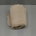 EMME Cotton Bed Blanket Twin Size Soft Muslin Boho Bedding Lightweight Breathable Twin Blanket All Season Gauze, Light Tan