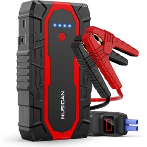 Powrun P-ONE Jump Starter, 2600A Portable Jump Box - Car Jump Starter Battery Pack for up to 8.0L Gas and 6.5L Diesel Engines, 12V Battery Jump Starter with Carry Case
