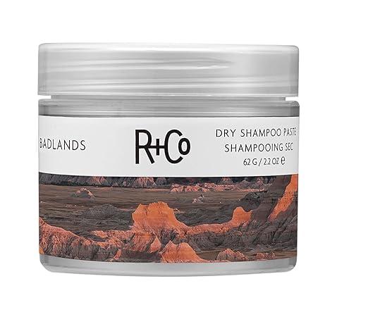 R+Co Badlands Dry Shampoo Paste | Part Dry Shampoo, Part Styling Paste | Adds Texture, Absorbs Oil, Matte Finish | 2.2 oz