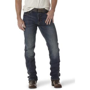 Wrangler Mens Retro Slim Fit Straight Leg Jean (32W x 36L, Bozeman)