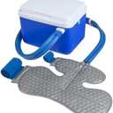 Ice Machine for Shoulder After Surgery, Shoulder Rotator Cuff Cold Therapy Machine Compression Pad Cryotherapy Machine for Post-Surgery Care, Ice Therapy System for Knee, Elbow, Joint (6-Quart)