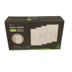 4 pack Smart Light Switch / SW5 White - Smart WiFi