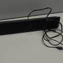 Redragon GS560 RGB Desktop Soundbar, 2.0 Channel Computer Speaker with Dynamic Lighting Bar Audio-Light Sync/Display, Touch-Control Backlit with Volume Knob, USB Powered w/ 3.5mm Cable, Black