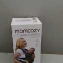 Momcozy Baby Carrier - Ergonomic, Cozy and Lightweight Carrier for 7-44lbs, Effortless to Put On, Ideal for Hands-Free Parenting, Enhanced Lumbar Support, Purehug for Infant to Toddler, Leopard