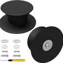 2Pcs Universal Pot Lid Replacement Knobs, Silicone Pan Lid Holding Handles, Heat Resistant and Prevent Static Electricity, Non-Slip Handle for Kitchen Cookware Lids and Covers