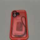 SPORTLINK for iPhone 16 Waterproof Case - Shockproof Dustproof Case with Built-in Clear Screen Protector, Full Body Heavy Duty Sealed Protective Cover for i Phone 16 6.1" Pink