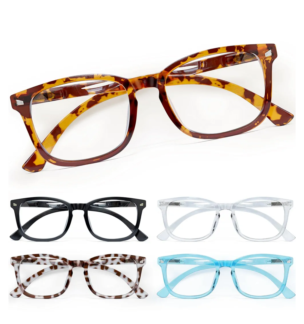 CCVOO Reading Glasses for Women/Men, Eyeglasses, Blue Light Readers for Women/Men, Computer Eye Glasses, Cheaters(2.5)