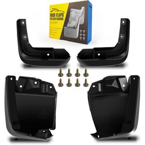 Mud Flaps Fit for 2012-2015 Ho-nda Civic 4-Door Sedan (Not Fits 2-Door Coupe/Hatchback Models), Dedicated Mudguard for Four Seasons Universal Protection, Front and Rear