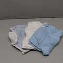 KeaBabies 3-Pack Organic Baby Swaddle Sleep Sacks - Swaddles for Newborns, Infant 3-6 Months, Baby Girls, Boys, Soft & Snug Newborn Sleep Sack, Nursery Swaddling Blankets (ABC Land Cloud, Large)