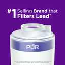 PUR Water Filter Replacement for Faucet Filtration Systems (1 Pack) Compatible with all PUR Faucet Filtration Systems