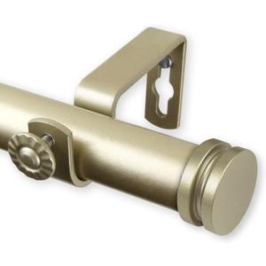 Rod Desyne 100-50-1603 1" Bun Curtain Rod, 160-240", Gold