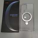 TORRAS Clear Magnetic Stand Case for Samsung Galaxy S25 Ultra, [Fit for Magsafe] [Military Grade Drop Tested] Ring Shockproof Translucent Slim Protective Case