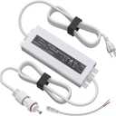 36V Waterproof Power Adapter for Govee Permanent Outdoor Lights - Compatible with H705D, H705E, H705F, H706A, H706B, H706C Models (White) Reliable Replacement Charging Cable