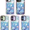 Bouvardia for iPhone 17 Case, Cute Girly Design for Women, Shockproof & Aesthetic, Ocean World