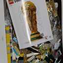 LEGO Editions FIFA World Cup Official Trophy Building Set - Kit for Display in Bedroom, Home Office, Book Shelf - Soccer Fans Collectible - with World Cup 2026 Minifigure - Gift for Fans - 43020