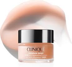 Clinique Moisture Surge 100H AutoReplenishing Hydrator Oil Free Face Moisturizer | With Hyaluronic Acid, Aloe Bioferment and Vitamins C + E | For All Skin Types | Hydrating + Moisturizing, 2.5 Fl Oz