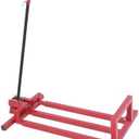 RIUOPN Riding Lawn Mower Lift Jack 45° Tilt Adjustable Universal Lawn Mower Lift with 880 Lbs Weight Capacity Telescopic Maintenance Jack for Lawn mowers and Garden Tractors