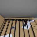 MyPet Windsor Walk Thru Pet Gate: 28.68" - 47.85" Wide Dog Gate. Hardware Mount, Dog Gates for The House, Cat Gate for Doorway. 31" Tall, Matte Bronze