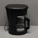 Mr. Coffee 12-Cup Switch Coffee Maker Black: Electric Drip Coffee Machine, 60 oz Capacity, Dishwasher-Safe Parts