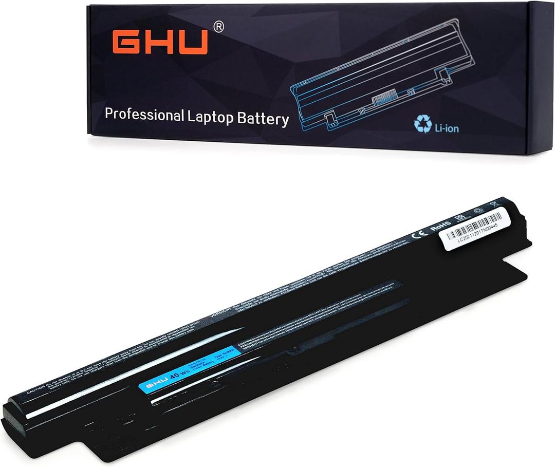 GHU Type XCMRD, 4 Cell 40Wh, Lasts More Than 3 Hours, Compatible Inspiron 3452, P28F, MR90Y Battery, Passed UL Testing, Grade-A Battery Cell Used