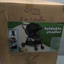 KOOLABABY Reversible Baby Stroller Foldable Stroller with Parent & World Facing Seat, Multi-Recline & Extendable Canopy Toddler Stroller