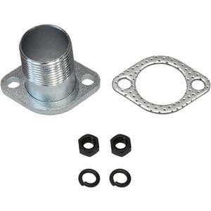 420cc Pr-edator Engine - 1" Threaded Exhaust Flange Compatible With Predator 301 420 340 390 22hp 670 Generator or Other Applications Where a Custom Exhaust