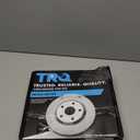 TRQ Brake Rotor & Premium Posi Semi Metallic Pads Front Rear Set for Chevy