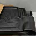 Husky Liners Weatherbeater Floor Mats | Fits 2021-2026 Ford Bronco Sport | Front & 2nd Row, 3-pc Black - 95341