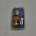 Schlage Georgian Bright Brass Steel Entry Lockset ANSI Grade 2 1-3/4 in.