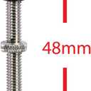 1 Pack or 2 Pack - Bike Tube, Presta Valve 700c x 28-35, (27x1-1/8 to 1-1/4), 48mm Presta Valve, Bicycle Inner Tube, Sunlite