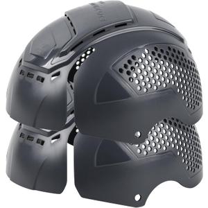 GREEN DEVIL Matrix Lite Series Bump Cap Insert for Baseball Caps EN 812 Universal Safety Bump Hat Insert for Men Women Vented Lightweight (2pcs * Grey)