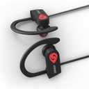 SENSO Bluetooth Headphones, Best Wireless Sports Earbuds w/Mic IPX7 Waterproof HD Stereo Sweatproof Earphones for Gym Running Workout Noise Cancelling Earphones Earbuds Noise Cancelling Headsets