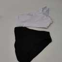 Women's One Piece Ribbed Swimsuit One Shoulder Cutout Swimwear Sexy Bathing Suit L