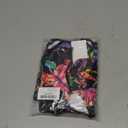 Gymnastics Leotards for Girls with Shorts Sparkly Ballet Dance Activewear (4-5T, Black-blue Line Set)