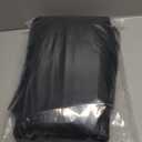 Ascoza 2pack 120 Inch Black Round Tablecloth in Polyester Fabric for Wedding/Banquet/Restaurant/Parties