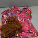 Morph 70s Outfits For Girls, Girl Hippie Costume, 60s Outfits For Girls, Hippie Costume For Kids, Kid Disco Outfit (Small, Pink)