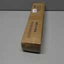 Matte Black Curtain Rods for Window 28-56", Decorative Curtain Rod with Cap Finials, Splicing Curtain Rod Single Drapery Rods Window Rod, Heavy Duty 1 Inch Diameter Single Curtain Rod Telescoping