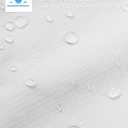 MAGCOMSEN Women's 7" Hiking Golf Shorts 6 Pockets Lightweight Quick Dry Outdoor Casual Cargo Shorts Water Resistant (White, L)