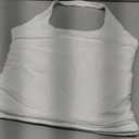 SUUKSESS Women Halter Tank Tops Double Lined Backless Y2K Trendy Going Out Tops, XL