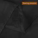 6 Pack Black Round Tablecloths, 120 Inch Stain Resistant and Wrinkle Polyester Fabric Washable Table Clothes Cover for Kitchen Dining, Wedding, Reception Banquet, Birthday Party, Buffet Restaurant