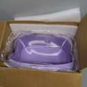 Makeup Organizer Countertop, Skincare Holder Bathroom Counter Organizer, Storage Box Cosmetic Display Cases, Teen Girl Gifts Make up Organizers for Vanity, Dresser (Purple)